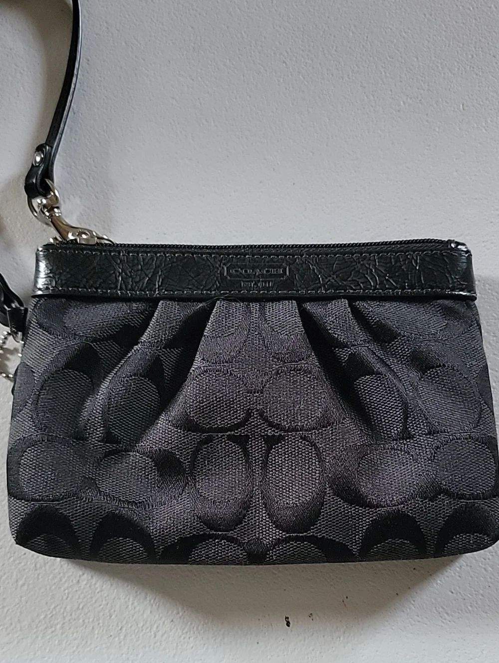 Coach compact wristlet